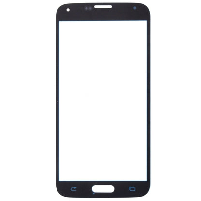 For Samsung Galaxy S5 / G900 10pcs Front Screen Outer Glass Lens (Dark Blue) - Outer Glass Lens by buy2fix | Online Shopping UK | buy2fix