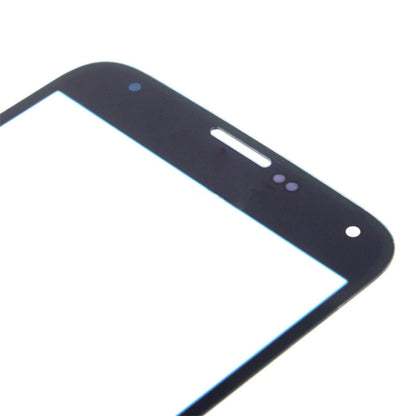 For Samsung Galaxy S5 / G900 10pcs Front Screen Outer Glass Lens (Dark Blue) - Outer Glass Lens by buy2fix | Online Shopping UK | buy2fix