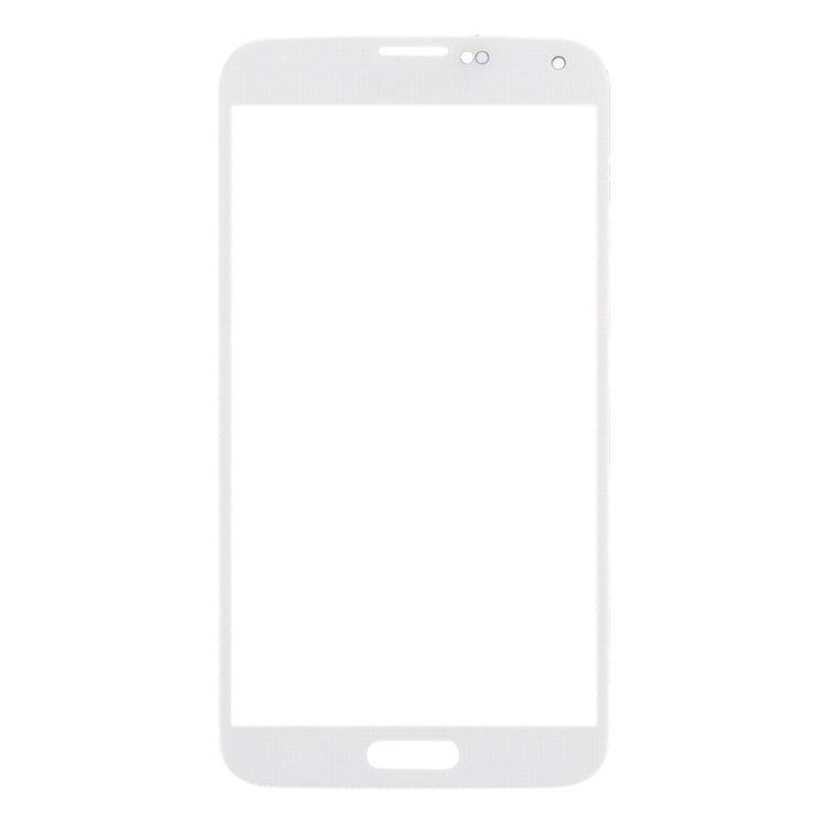 For Samsung Galaxy S5 / G900 10pcs Front Screen Outer Glass Lens (White) - Outer Glass Lens by buy2fix | Online Shopping UK | buy2fix