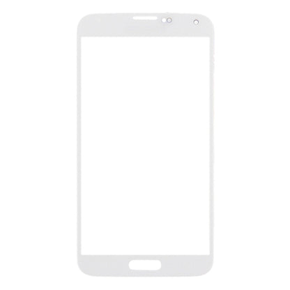 For Samsung Galaxy S5 / G900 10pcs Front Screen Outer Glass Lens (White) - Outer Glass Lens by buy2fix | Online Shopping UK | buy2fix