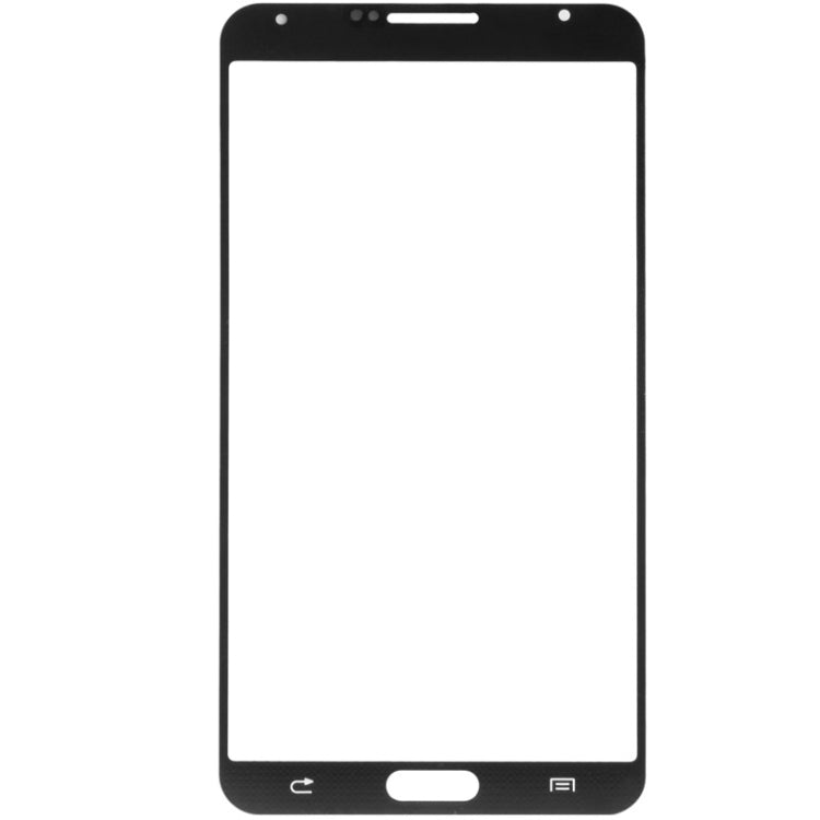 For Samsung Galaxy Note III / N9000 10pcs Front Screen Outer Glass Lens (Black) - Outer Glass Lens by buy2fix | Online Shopping UK | buy2fix