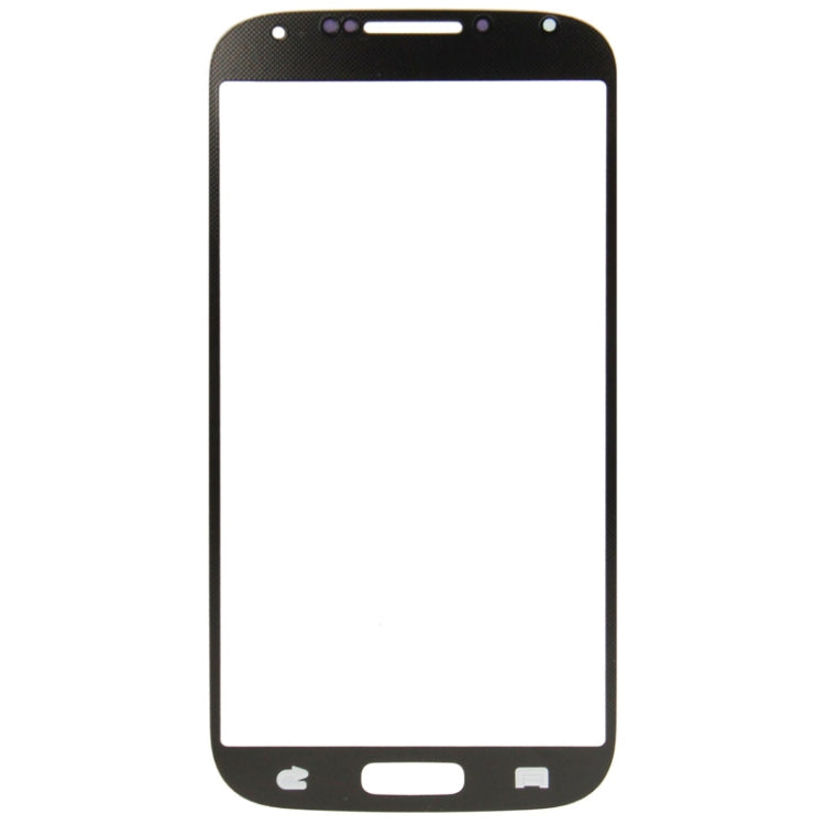 For Samsung Galaxy S IV / i9500 10pcs Front Screen Outer Glass Lens (Black) - Outer Glass Lens by buy2fix | Online Shopping UK | buy2fix