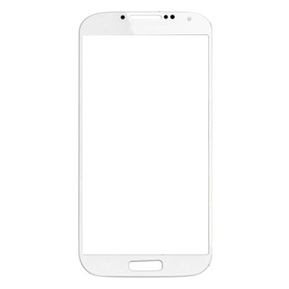 For Samsung Galaxy S IV / i9500 10pcs Front Screen Outer Glass Lens (White) - Outer Glass Lens by buy2fix | Online Shopping UK | buy2fix