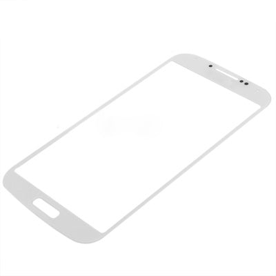For Samsung Galaxy S IV / i9500 10pcs Front Screen Outer Glass Lens (White) - Outer Glass Lens by buy2fix | Online Shopping UK | buy2fix