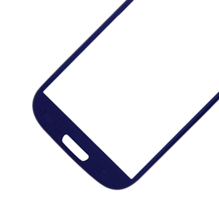 For Samsung Galaxy SIII / i9300 10pcs Front Screen Outer Glass Lens (Blue) - Outer Glass Lens by buy2fix | Online Shopping UK | buy2fix