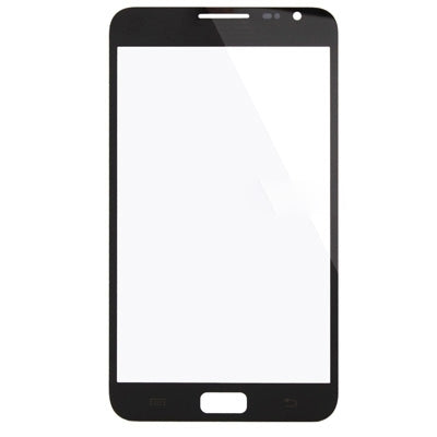 For Samsung Galaxy Note N7000 / i9220 10pcs Front Screen Outer Glass Lens (Black) - Outer Glass Lens by buy2fix | Online Shopping UK | buy2fix
