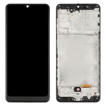 OLED LCD Screen for Samsung Galaxy A31 SM-A315 (6.33 inch) With Digitizer Full Assembly with Frame (Black) - LCD Screen by buy2fix | Online Shopping UK | buy2fix