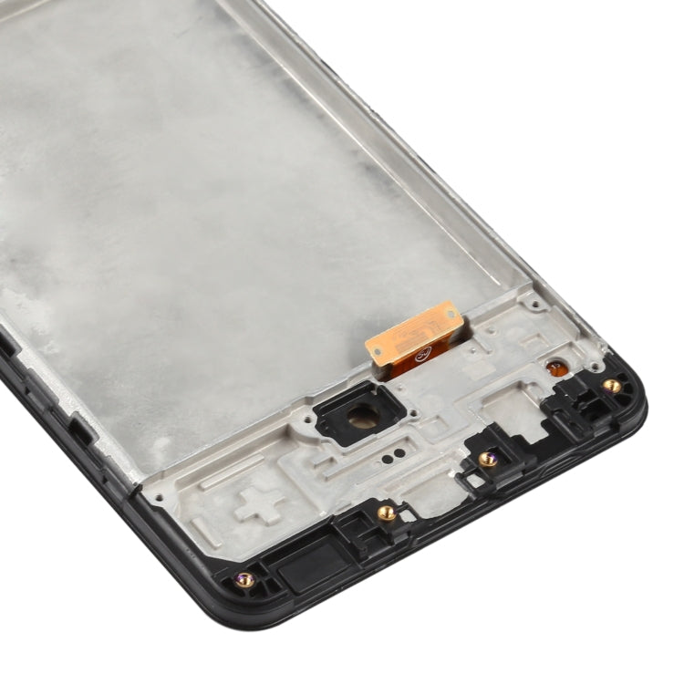 OLED LCD Screen for Samsung Galaxy A31 SM-A315 (6.33 inch) With Digitizer Full Assembly with Frame (Black) - LCD Screen by buy2fix | Online Shopping UK | buy2fix