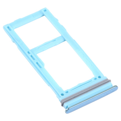 For Samsung Galaxy A52 SM-A525 SIM Card Tray + SIM Card Tray / Micro SD Card Tray (Blue) - Card Tray by buy2fix | Online Shopping UK | buy2fix