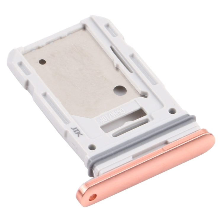 For Samsung Galaxy S20 FE 5G SM-G781B SIM Card Tray + Micro SD Card Tray (Orange) - Card Tray by buy2fix | Online Shopping UK | buy2fix