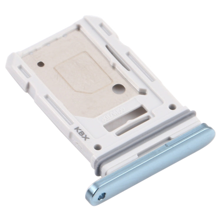 For Samsung Galaxy S20 FE 5G SM-G781B SIM Card Tray + Micro SD Card Tray (Blue) - Card Tray by buy2fix | Online Shopping UK | buy2fix