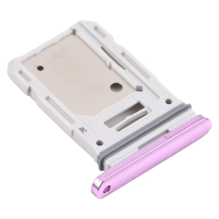 For Samsung Galaxy S20 FE 5G SM-G781B SIM Card Tray + Micro SD Card Tray (Purple) - Card Tray by buy2fix | Online Shopping UK | buy2fix