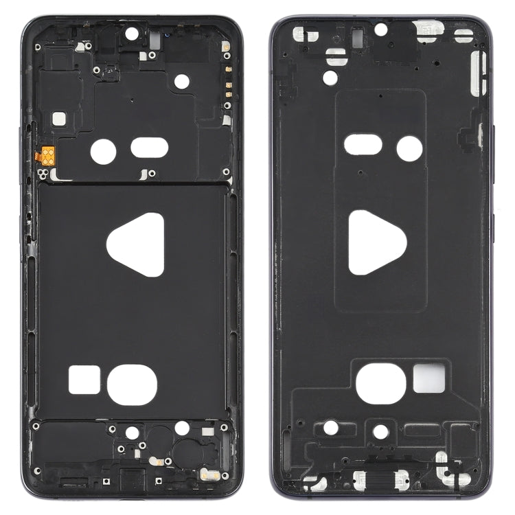For Samsung Galaxy A90 5G SM-A908B  Middle Frame Bezel Plate (Black) - Frame Bezel Plate by buy2fix | Online Shopping UK | buy2fix