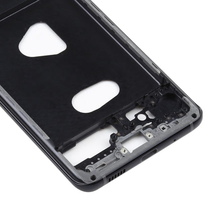 For Samsung Galaxy S20  Middle Frame Bezel Plate (Black) - Frame Bezel Plate by buy2fix | Online Shopping UK | buy2fix