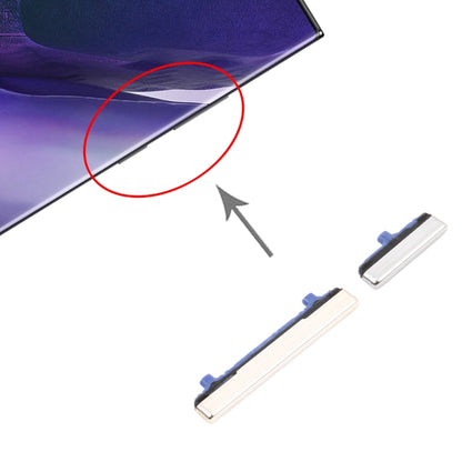 For Samsung Galaxy Note20 Ultra Power Button and Volume Control Button(Silver) - Home key & Side Key by buy2fix | Online Shopping UK | buy2fix