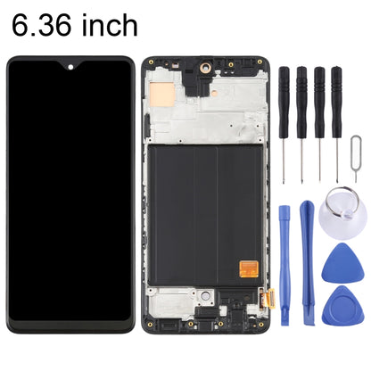 OLED LCD Screen for Samsung Galaxy A51 4G SM-A515(6.36 inch) Digitizer Full Assembly with Frame (Black) - LCD Screen by buy2fix | Online Shopping UK | buy2fix