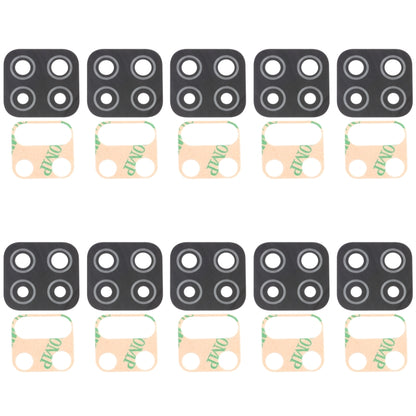 For Samsung Galaxy A12 SM-A125 10pcs Back Camera Lens - Camera Series by buy2fix | Online Shopping UK | buy2fix