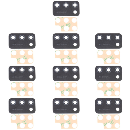 For Samsung Galaxy A02s SM-A025F 10pcs Back Camera Lens - Camera Series by buy2fix | Online Shopping UK | buy2fix