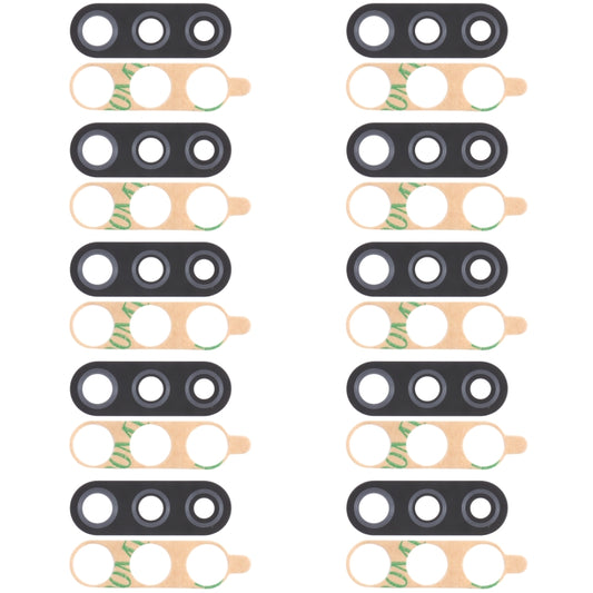 For Samsung Galaxy M11 SM-M115 10pcs Back Camera Lens - Camera Series by buy2fix | Online Shopping UK | buy2fix