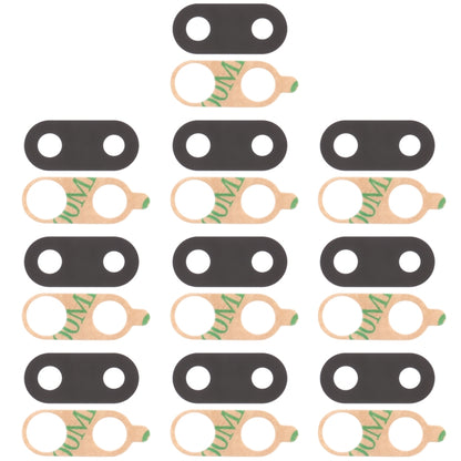 For Samsung Galaxy A02 SM-A022 10pcs Back Camera Lens - Camera Series by buy2fix | Online Shopping UK | buy2fix