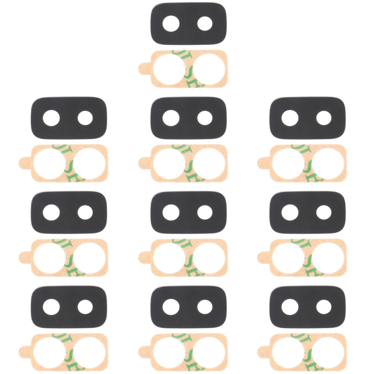 For Samsung Galaxy J2 Core (2020) SM-J260 10pcs Back Camera Lens - Camera Series by buy2fix | Online Shopping UK | buy2fix