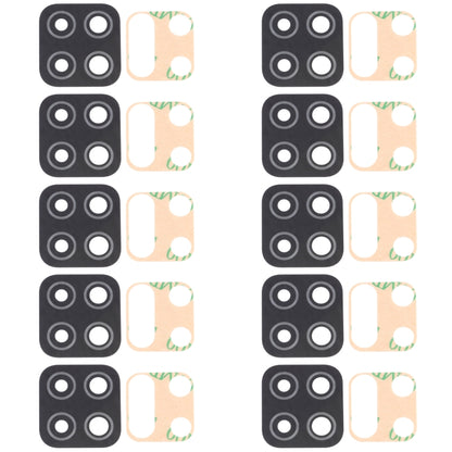 For Samsung Galaxy M12 SM-M127 10pcs Back Camera Lens - Camera Series by buy2fix | Online Shopping UK | buy2fix