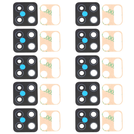 For Samsung Galaxy A42 SM-A425 10pcs Back Camera Lens - Camera Series by buy2fix | Online Shopping UK | buy2fix