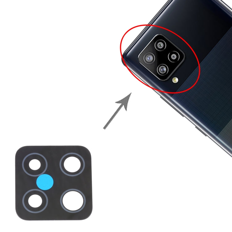 For Samsung Galaxy A42 SM-A425 10pcs Back Camera Lens - Camera Series by buy2fix | Online Shopping UK | buy2fix