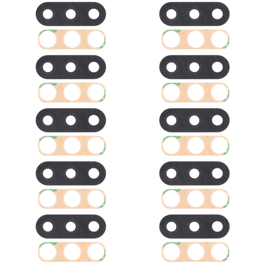 For Samsung Galaxy A01 SM-A015 10pcs Back Camera Lens - Camera Series by buy2fix | Online Shopping UK | buy2fix