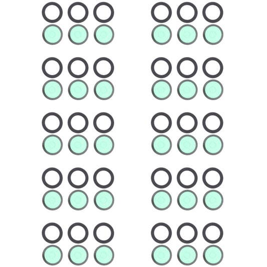 For Samsung Galaxy S21 5G SM-G991 10pcs Back Camera Lens - Camera Series by buy2fix | Online Shopping UK | buy2fix