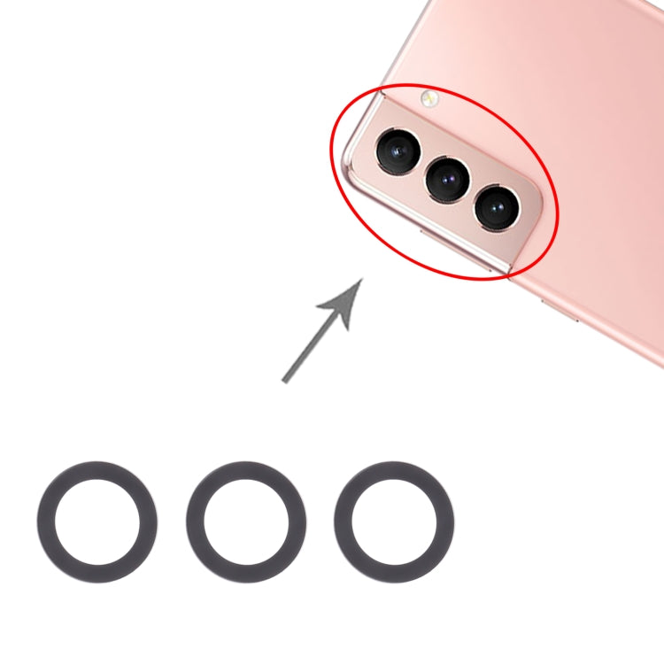 For Samsung Galaxy S21 5G SM-G991 10pcs Back Camera Lens - Camera Series by buy2fix | Online Shopping UK | buy2fix