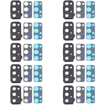 For Samsung Galaxy S20 FE 5G SM-G781 10pcs Camera Lens Cover (Black) - Camera Series by buy2fix | Online Shopping UK | buy2fix