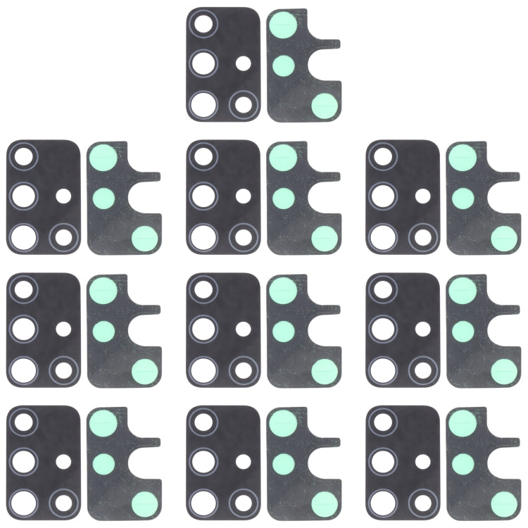 For Samsung Galaxy A71 5G SM-A716 10pcs Back Camera Lens - Camera Series by buy2fix | Online Shopping UK | buy2fix