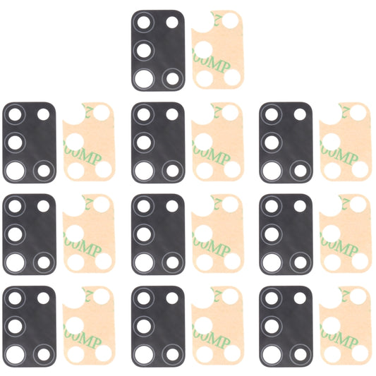 For Samsung Galaxy A21s SM-A217 10pcs Back Camera Lens - Camera Series by buy2fix | Online Shopping UK | buy2fix