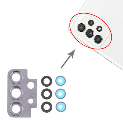 For Samsung Galaxy A52 5G SM-A526 10pcs Camera Lens Cover - Camera Series by buy2fix | Online Shopping UK | buy2fix