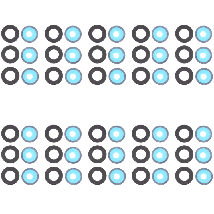 For Samsung Galaxy A52 5G SM-A526 10pcs Back Camera Lens - Camera Series by buy2fix | Online Shopping UK | buy2fix