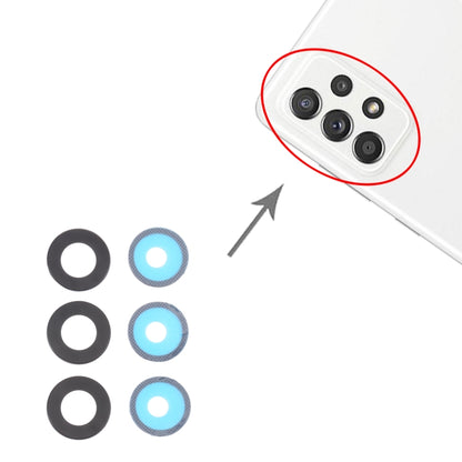 For Samsung Galaxy A52 5G SM-A526 10pcs Back Camera Lens - Camera Series by buy2fix | Online Shopping UK | buy2fix