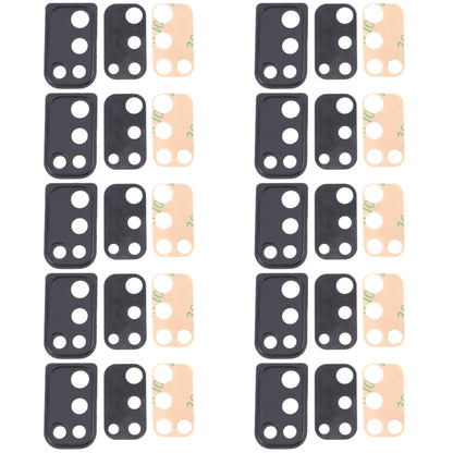 For Samsung Galaxy M21 SM-M215 10pcs Camera Lens Cover (Black) - Camera Series by buy2fix | Online Shopping UK | buy2fix