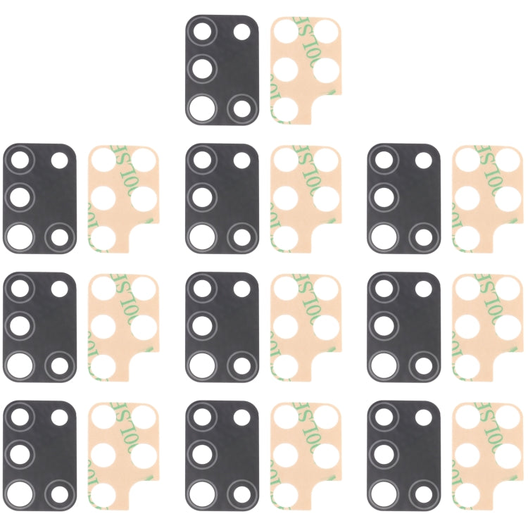 For Samsung Galaxy A31 SM-A315 10pcs Back Camera Lens - Camera Series by buy2fix | Online Shopping UK | buy2fix