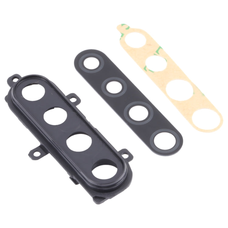 For Samsung Galaxy A21 SM-A215 10pcs Camera Lens Cover (Black) - Camera Series by buy2fix | Online Shopping UK | buy2fix