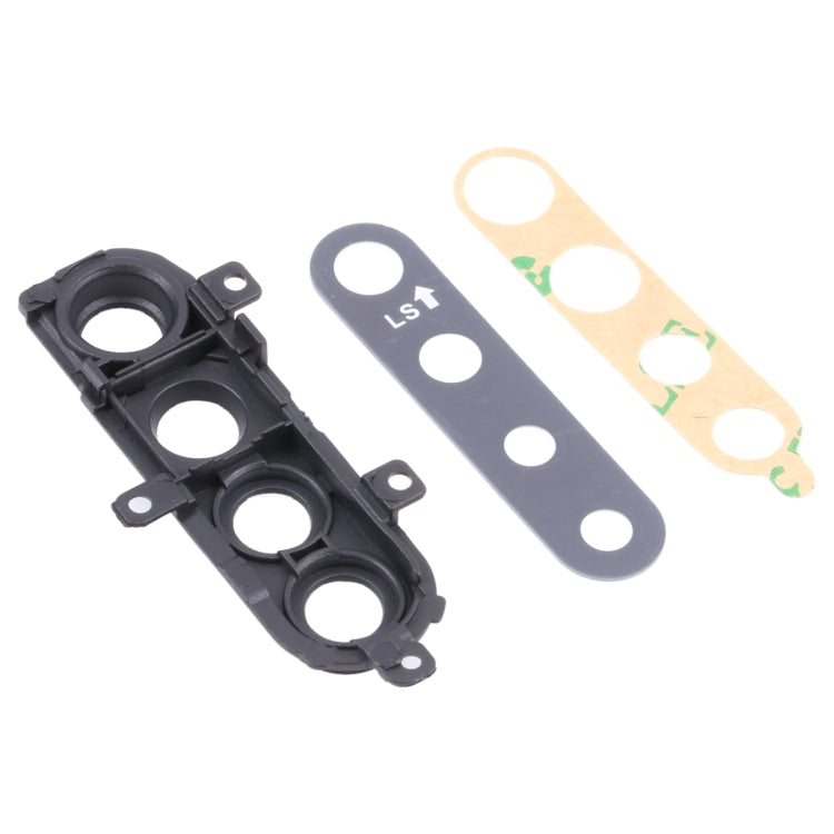 For Samsung Galaxy A21 SM-A215 10pcs Camera Lens Cover (Black) - Camera Series by buy2fix | Online Shopping UK | buy2fix