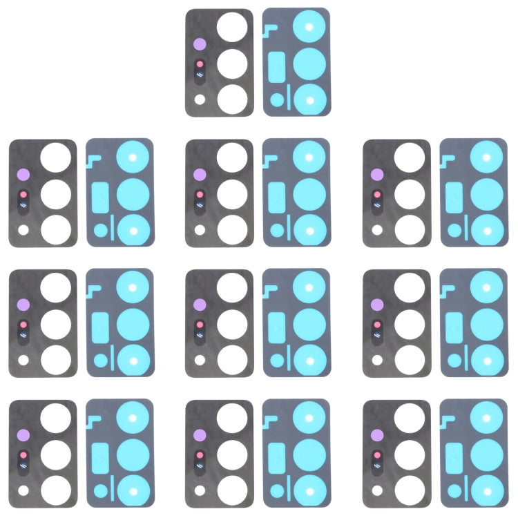 For Samsung Galaxy Note20 Ultra 5G SM-N986 10pcs Back Camera Lens - Camera Series by buy2fix | Online Shopping UK | buy2fix
