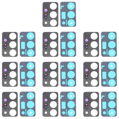 For Samsung Galaxy Note20 Ultra 5G SM-N986 10pcs Back Camera Lens - Camera Series by buy2fix | Online Shopping UK | buy2fix