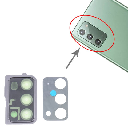 For Samsung Galaxy Note20 5G / Note20 SM-N981/N980 10pcs Camera Lens Cover (Black) - Camera Series by buy2fix | Online Shopping UK | buy2fix