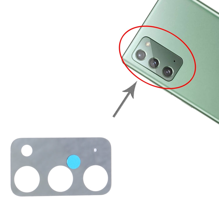 For Samsung Galaxy Note20 5G SM-N981 10pcs Back Camera Lens - Camera Series by buy2fix | Online Shopping UK | buy2fix