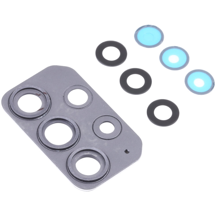 For Samsung Galaxy A72 SM-A725 10pcs Camera Lens Cover (Black) - Camera Series by buy2fix | Online Shopping UK | buy2fix