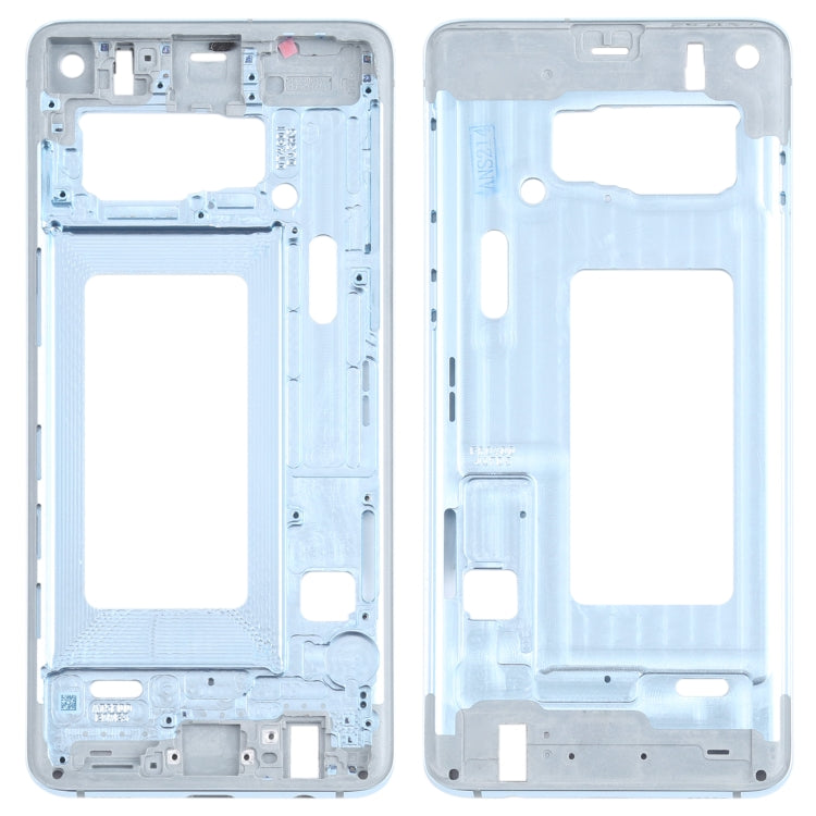 For Samsung Galaxy S10  Middle Frame Bezel Plate (Blue) - Frame Bezel Plate by buy2fix | Online Shopping UK | buy2fix
