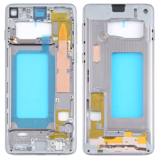 For Samsung Galaxy S10  Middle Frame Bezel Plate (Silver) - Frame Bezel Plate by buy2fix | Online Shopping UK | buy2fix