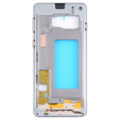 For Samsung Galaxy S10  Middle Frame Bezel Plate (Silver) - Frame Bezel Plate by buy2fix | Online Shopping UK | buy2fix