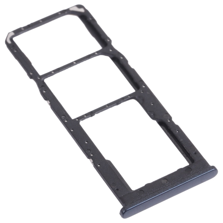 For Samsung Galaxy M12 SM-M127 SIM Card Tray + SIM Card Tray + Micro SD Card Tray (Black) - Card Tray by buy2fix | Online Shopping UK | buy2fix